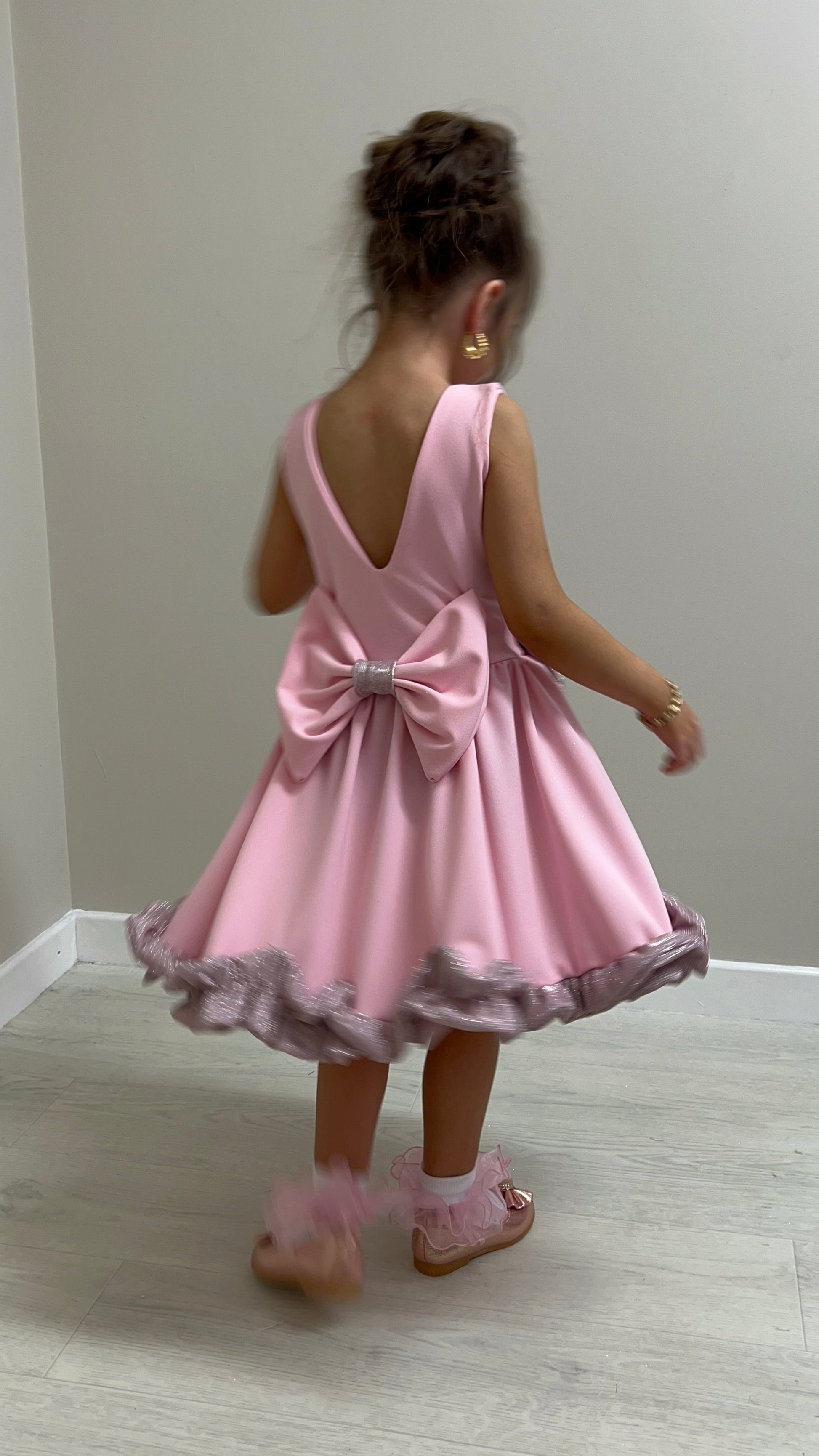 Children’s Bow Dress (made to order)