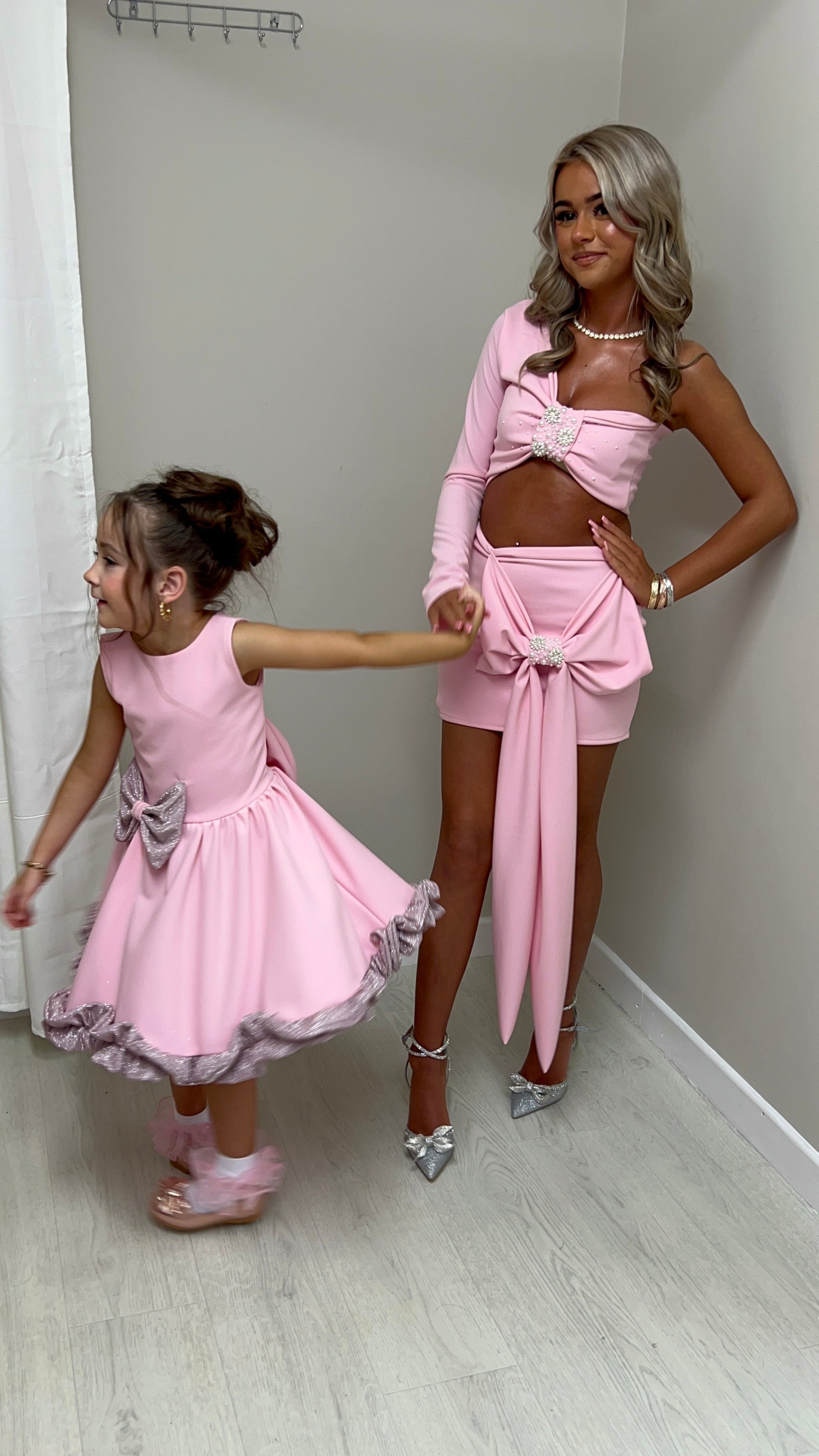 Children’s Bow Dress (made to order)