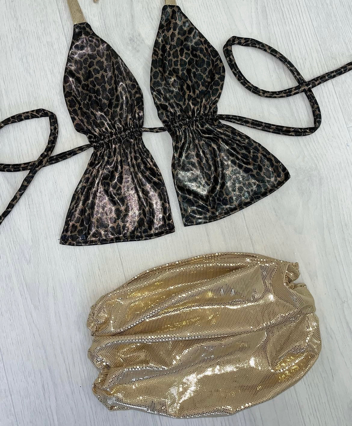 Leopard Two Piece Set (made to order)