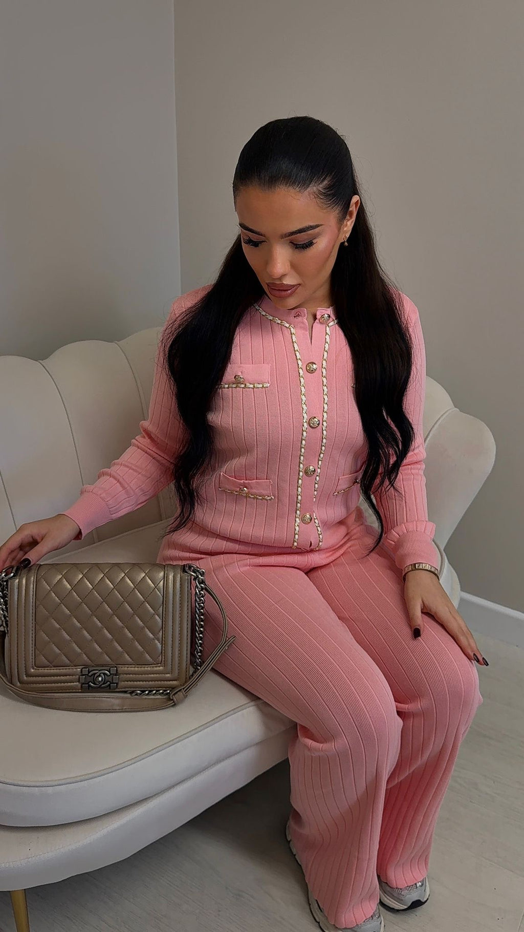 Coco Two Piece Set Pink