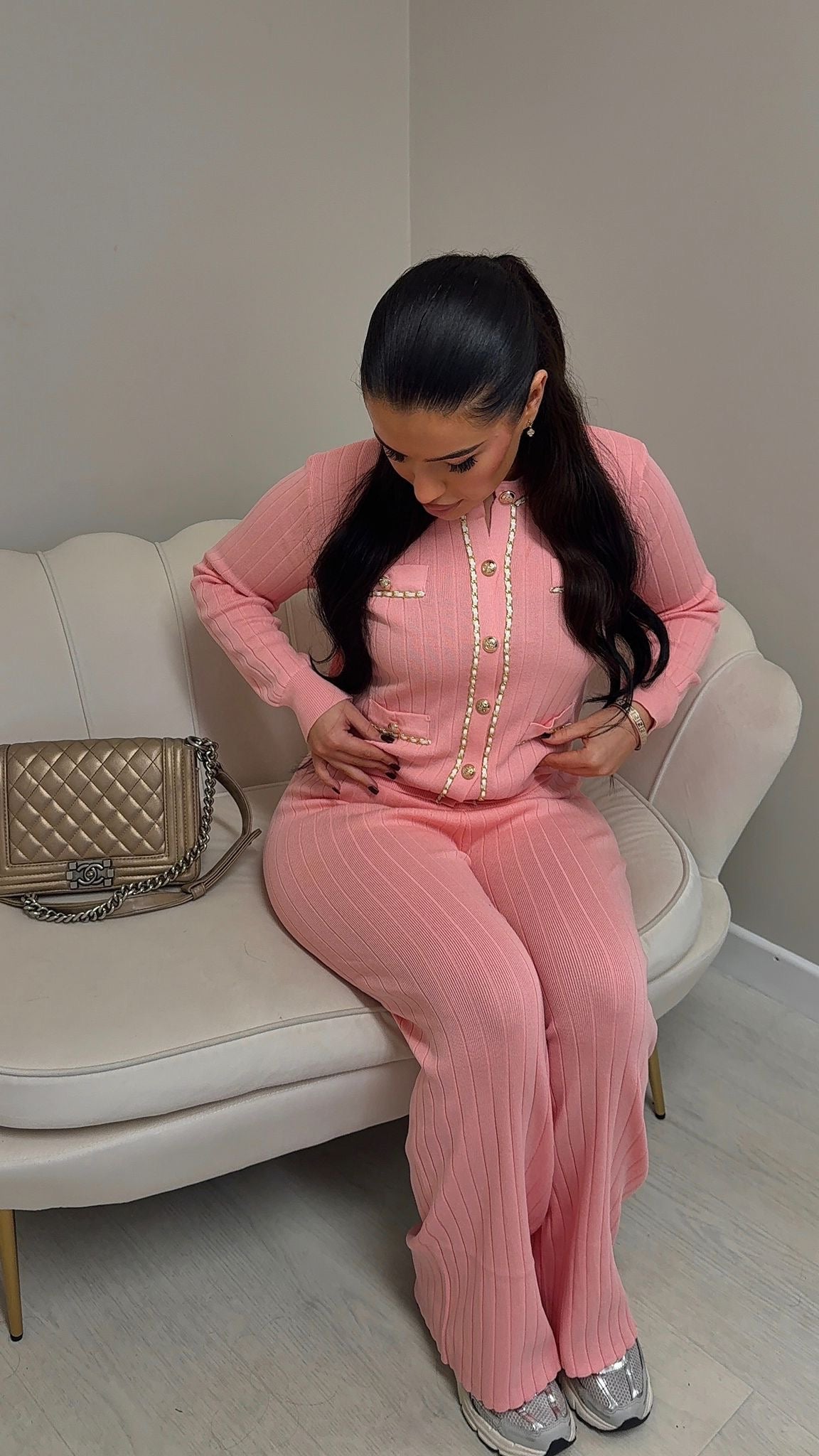 Coco Two Piece Set Pink